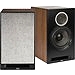 ELAC Debut Reference DBR62 black baffle walnut cabinet pic1